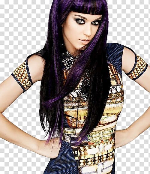 Katy Perry Elle The Tonight Show with Jay Leno Magazine, hair style collection transparent background PNG clipart
