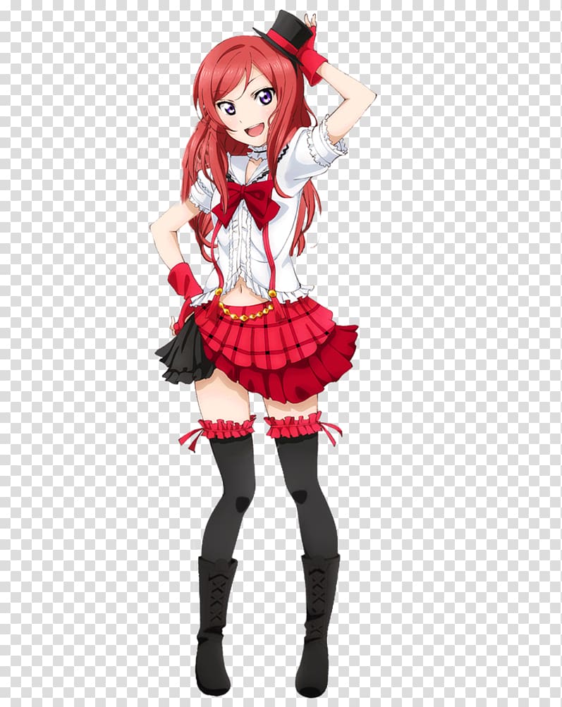 Maki Nishikino Love Live! School Idol Festival Cosplay Anime The Guided Fate Paradox, long hair transparent background PNG clipart