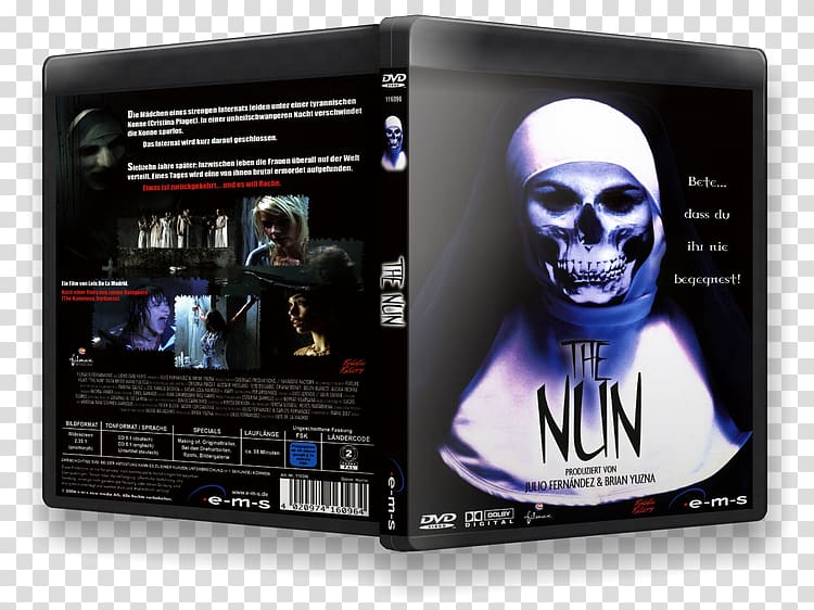 DVD Electronics STXE6FIN GR EUR Film The Nun, dvd transparent background PNG clipart