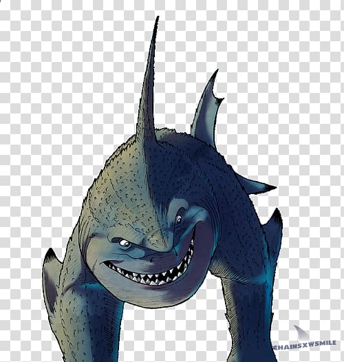 Shark Jaw Legendary creature, Bruce nemo transparent background PNG clipart