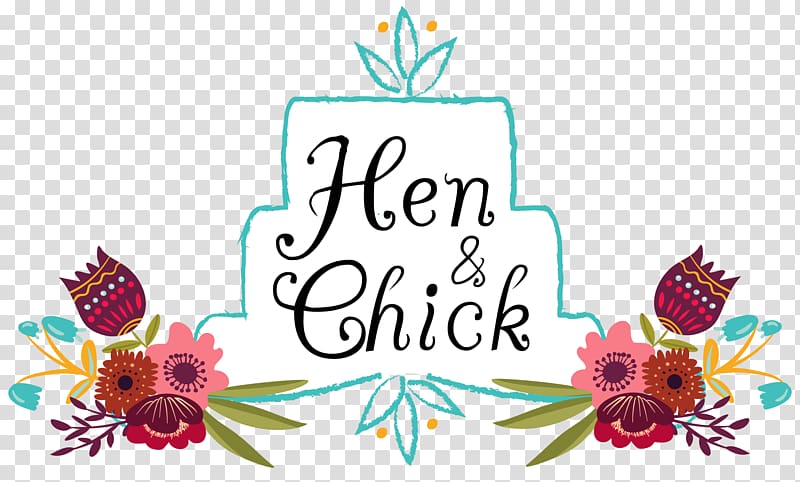 Floral design Hen and chicks Cake Graphic design, design transparent background PNG clipart