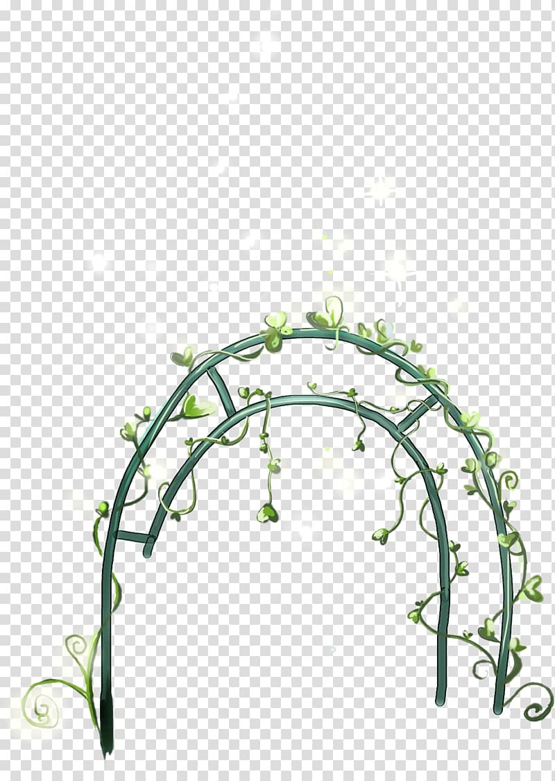 Drawing, Cute cartoon hand-painted wrought iron gate transparent background PNG clipart