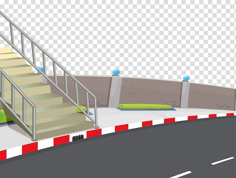 , Roadside stairs transparent background PNG clipart