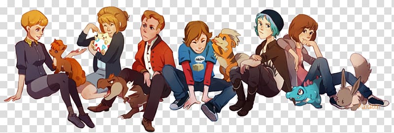 Life Is Strange Chloe Price Character Art Growlithe, others transparent background PNG clipart