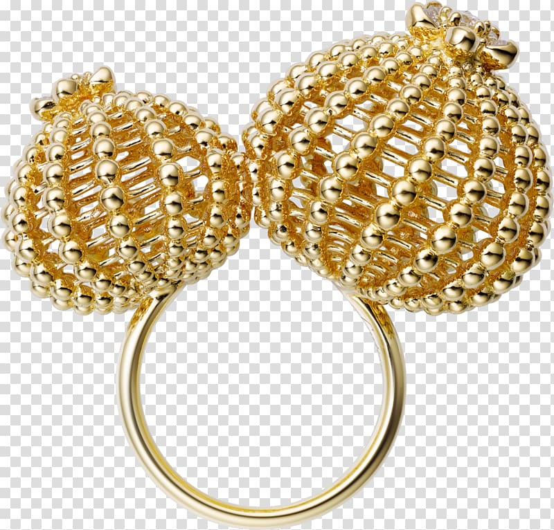 Earring Cartier Diamond Carat, gold Jewelery transparent background PNG clipart