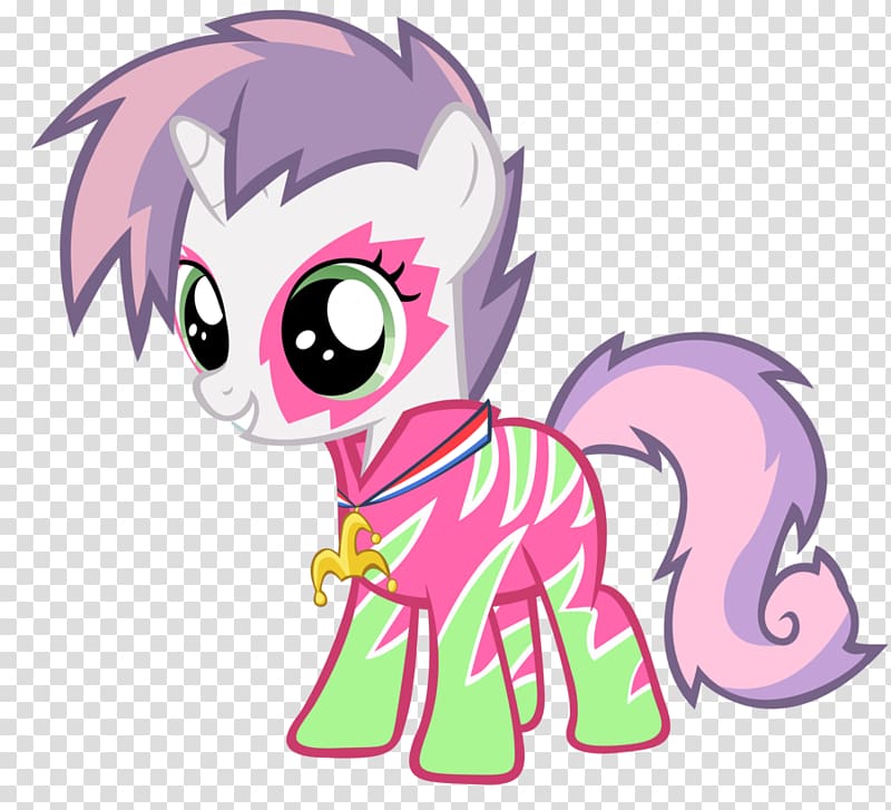 Sweetie Belle Pony Rarity Apple Bloom Cutie Mark Crusaders, Cute 0 Yuan Spike transparent background PNG clipart