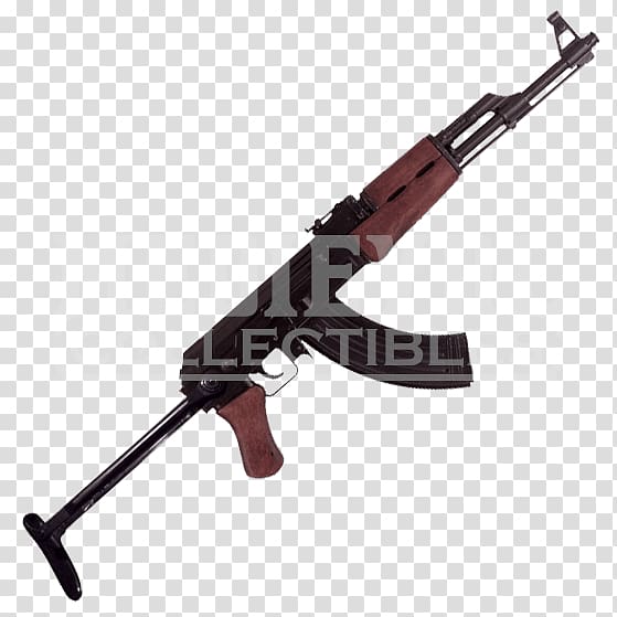 Firearm AK-47 Weapon Zastava M70 Rifle, ak 47 transparent background PNG clipart