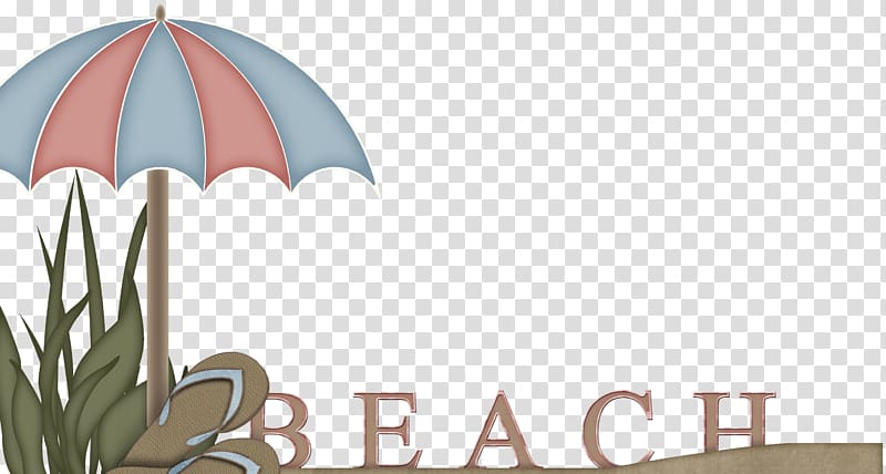 Sandy Beach Umbrella Computer file, Beautiful beach umbrella transparent background PNG clipart