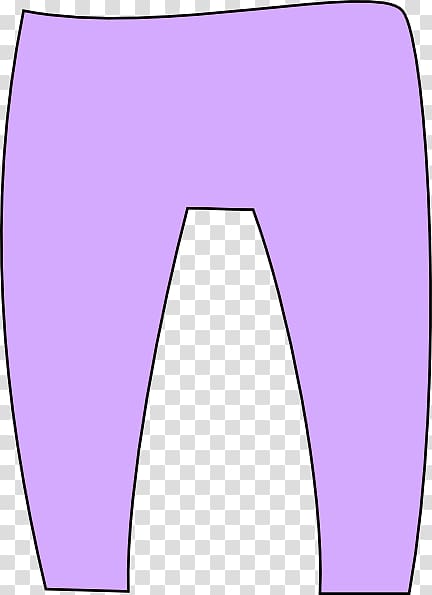 Purple Pants Leggings , Purple Pants transparent background PNG clipart