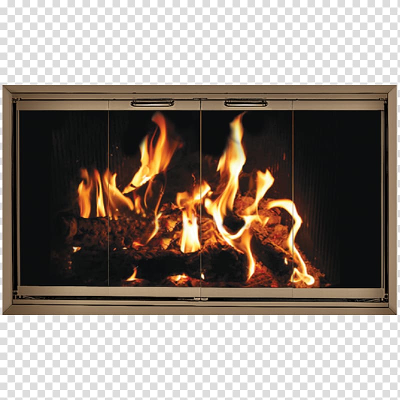 Thermo-Rite Sliding glass door Fireplace, fireplace transparent background PNG clipart