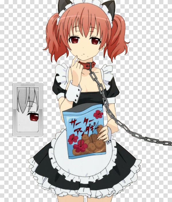 Inu x Boku SS Anime Karuta Manga Chiyo Mihama, Anime transparent ...