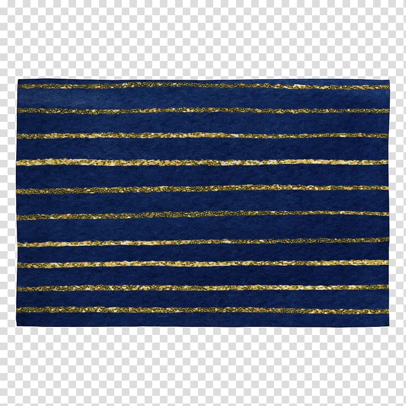 Navy blue Place Mats Woven fabric Line, line transparent background PNG clipart