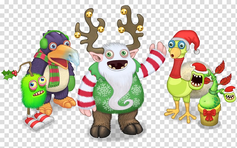 My Singing Monsters Wikia Big Blue Bubble Reindeer Christmas ornament, Guide For My Singing Monsters transparent background PNG clipart