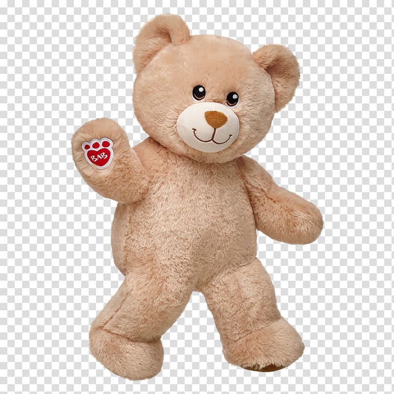 Teddy bear Build-A-Bear Workshop Stuffed Animals & Cuddly Toys Child, bear transparent background PNG clipart