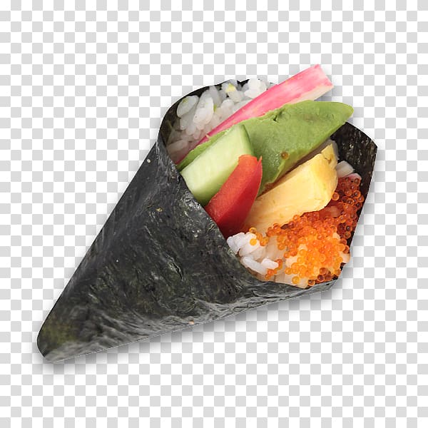 Onigiri California roll Sashimi Gimbap Sushi, sushi transparent background PNG clipart