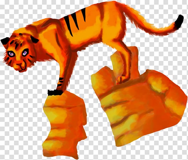 Tiger Big cat Cougar Claw, tiger transparent background PNG clipart