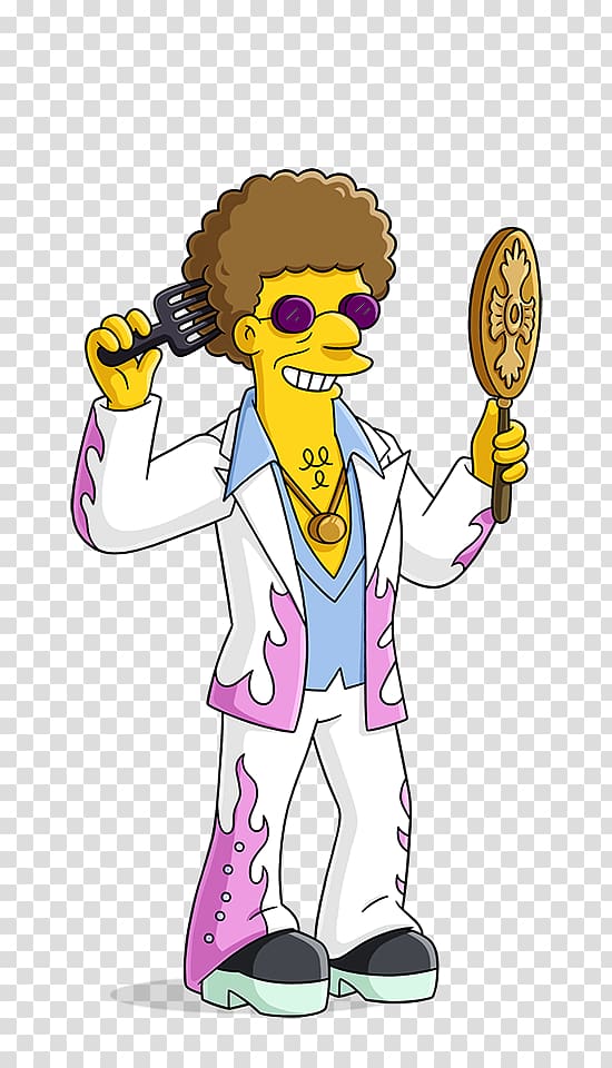 The Simpsons: Tapped Out Chief Wiggum Principal Skinner Mr. Burns Grampa Simpson, disco transparent background PNG clipart