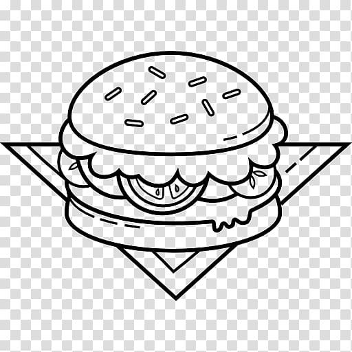 Hamburger Computer Icons , realistic burger transparent background PNG clipart