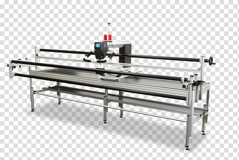 Longarm quilting Bernina International Machine quilting, sewing machine transparent background PNG clipart