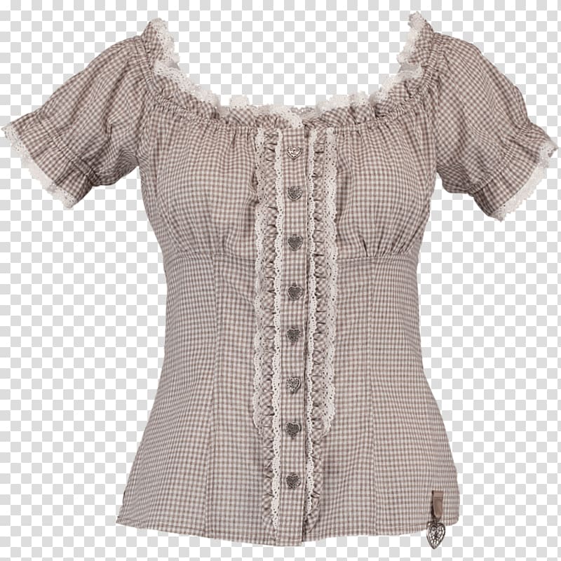 Blouse Sleeve Lederhosen Dirndl Fashion, Oberstoff transparent background PNG clipart