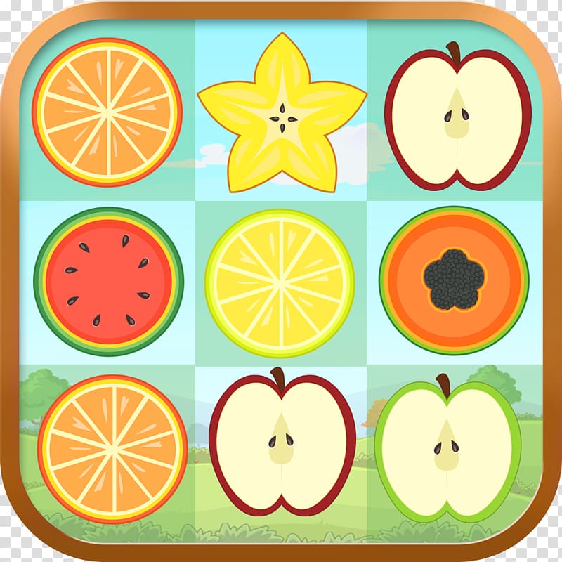 Barcode Scanners QR code scanner Game, fruit puzzle transparent background PNG clipart