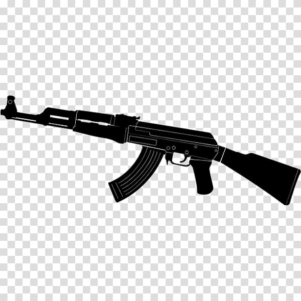 AK-47 Izhmash Firearm Weapon Assault rifle, ak 47 transparent background PNG clipart