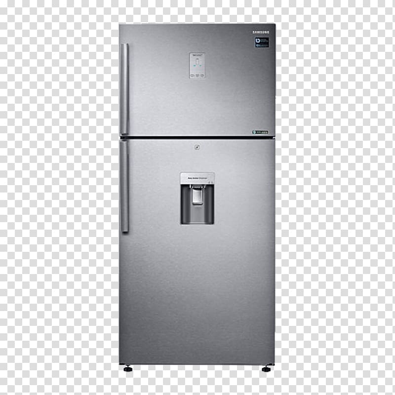 Auto-defrost Samsung Electronics Refrigerator Inverter compressor, samsung refrigerator transparent background PNG clipart