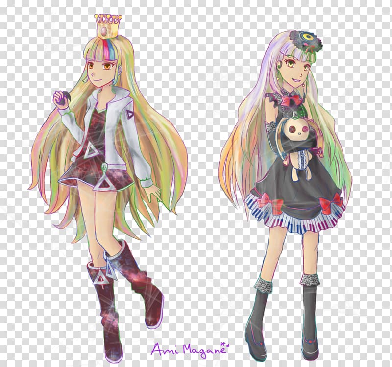 Vocaloid 3 Galaco Mayu Luo Tianyi, color rabbit transparent background PNG clipart