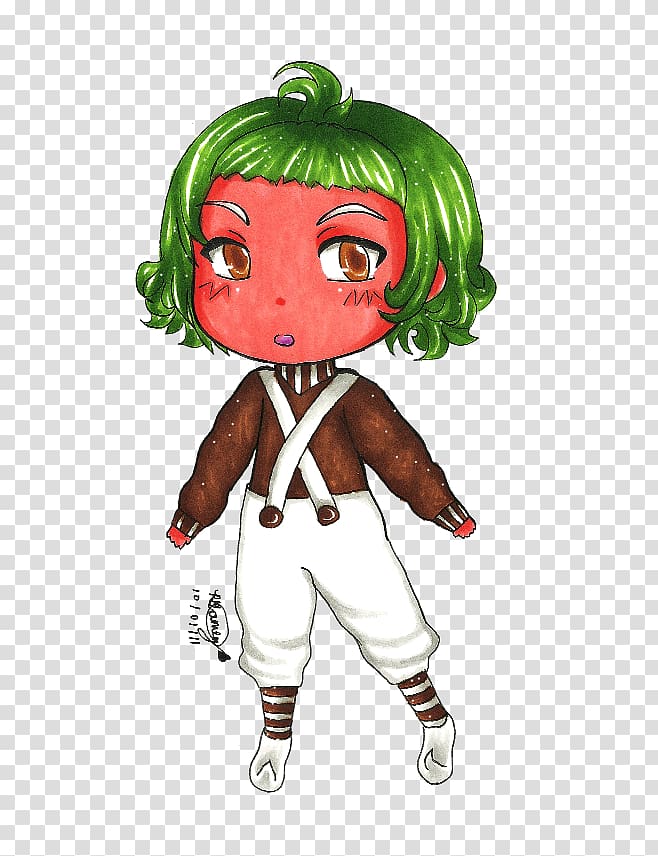 Drawing Fan art Oompa Loompa, oompa loompa transparent background PNG clipart