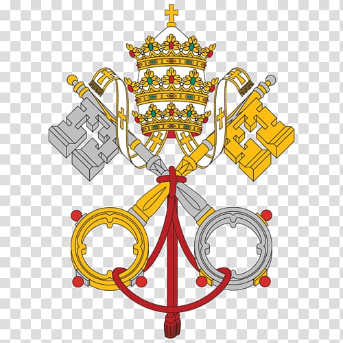 Flag of Vatican City Papal States National flag, regalia transparent background PNG clipart