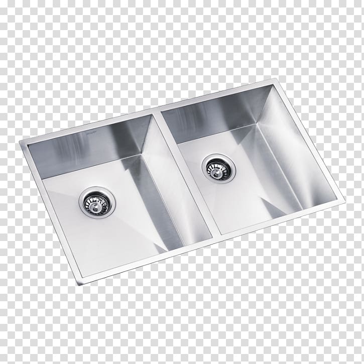 Bowl sink kitchen sink Tap Drain, stainless steel kitchenware transparent background PNG clipart
