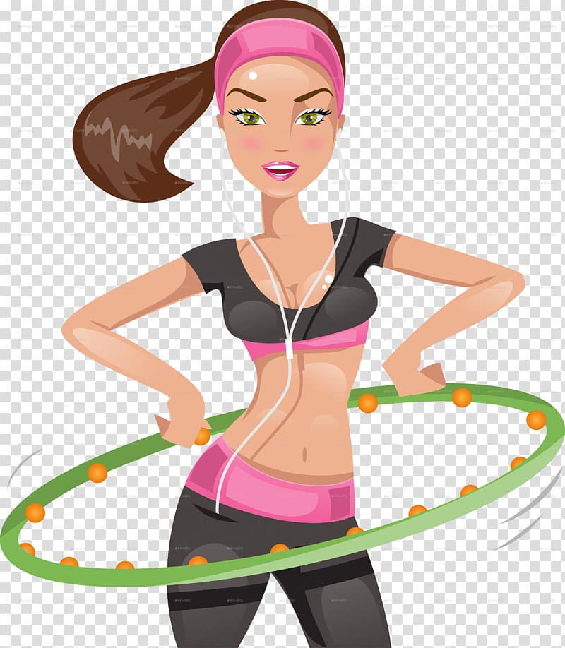 Hula Hoops , excersice transparent background PNG clipart
