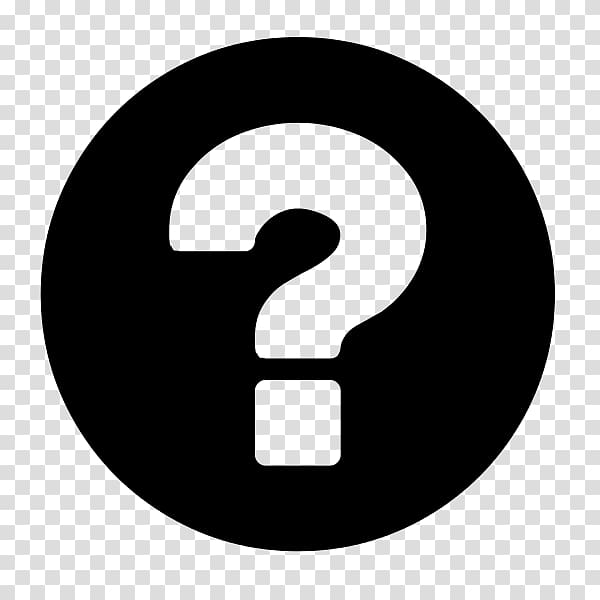 Question mark Computer Icons Button, Button transparent background PNG clipart