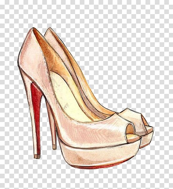 High heels shoes Outline stype vector design element , illustration 7645009  Vector Art at Vecteezy