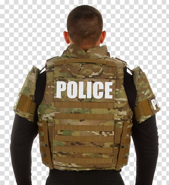Military uniform Bullet Proof Vests Gilets Body armor, military transparent background PNG clipart