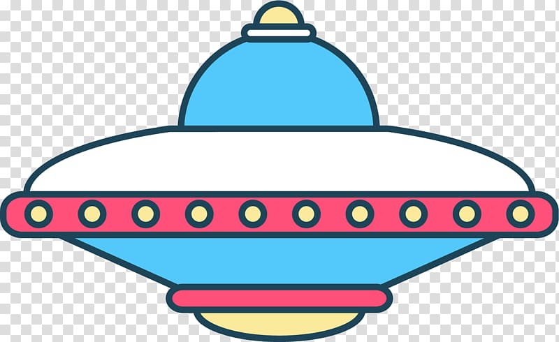 Spacecraft , Hand painted colorful spaceship UFO transparent background PNG clipart