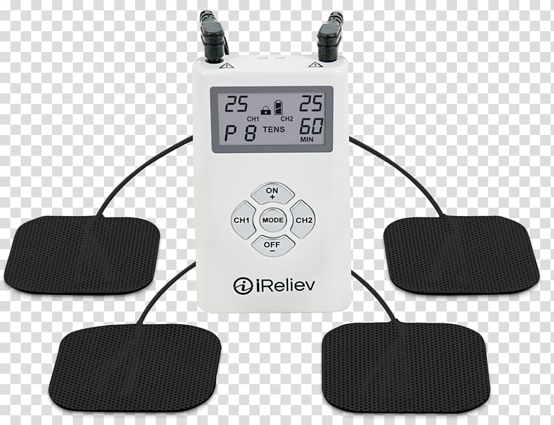 Electrical muscle stimulation Transcutaneous electrical nerve stimulation Pain management Back pain, Electrical Muscle Stimulation transparent background PNG clipart