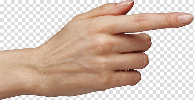 person point finger on the right, Woman Pointing Finger transparent background PNG clipart