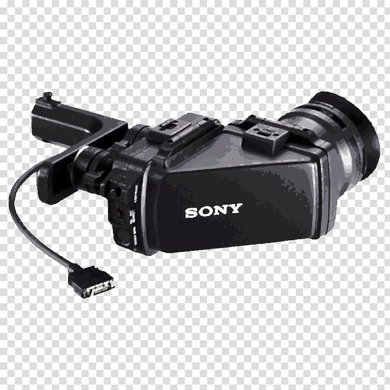 Sony XEL-1 Electronic viewfinder Sony CineAlta PMW-F55, Camera Viewfinder transparent background PNG clipart