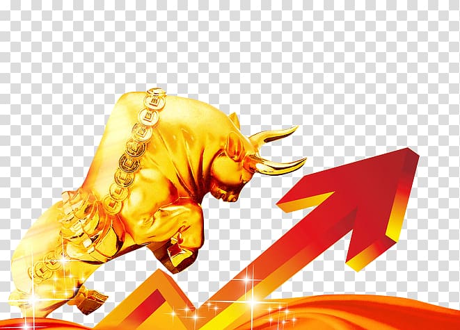 bull market rise transparent background PNG clipart