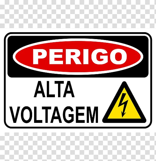 High voltage transparent background PNG clipart