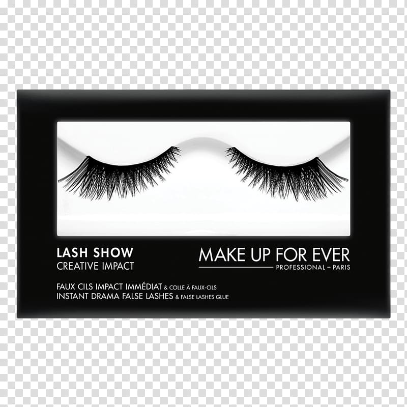Eyelash extensions Cosmetics Make Up For Ever Eye Shadow, false eyelashes transparent background PNG clipart