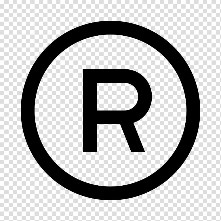 Registered trademark symbol Service mark Copyright symbol, copyright transparent background PNG clipart