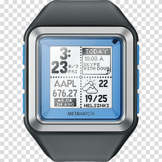 MetaWatch Sony SmartWatch Oakley, Inc., watch transparent background PNG clipart