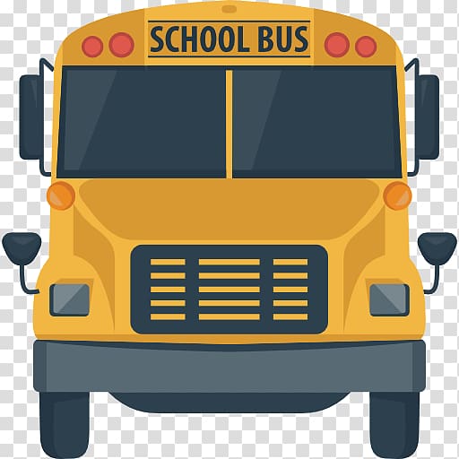 School bus Taxi Student Icon, school bus transparent background PNG clipart