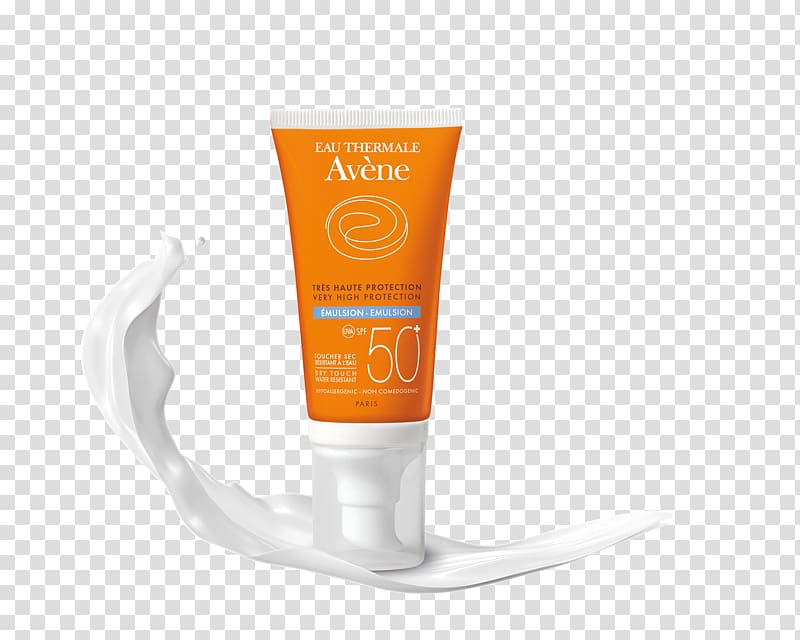 Sunscreen Avène Lotion Cream Emulsion, emulsion transparent background PNG clipart