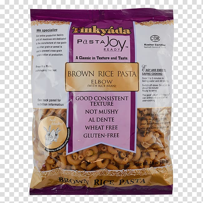Pasta Fusilli Food Directions Inc Macaroni Brown rice, Sack rice transparent background PNG clipart