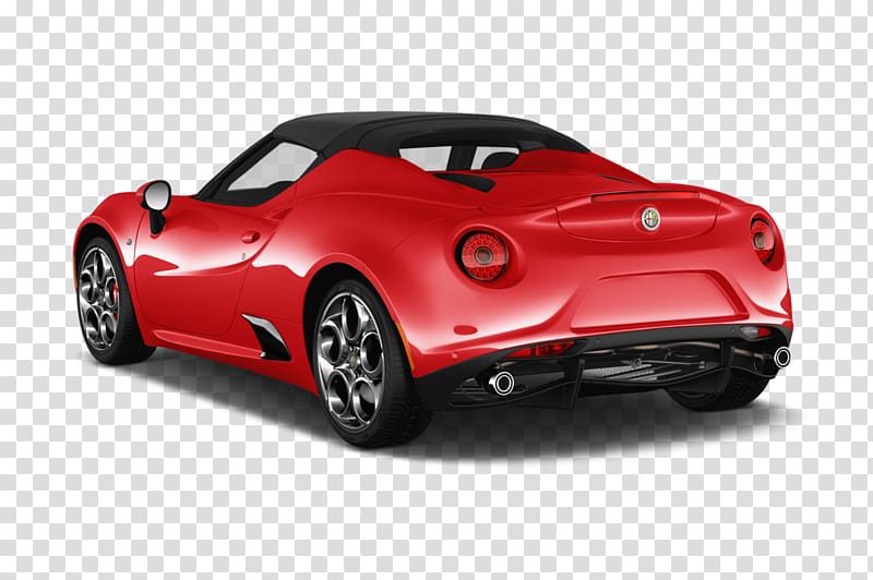 2018 Alfa Romeo 4C Spider Alfa Romeo 8C Competizione Alfa Romeo Spider Car, north texas spiders transparent background PNG clipart