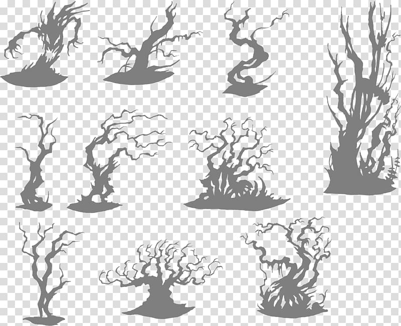 Drawing Tree Woody plant, swamp transparent background PNG clipart