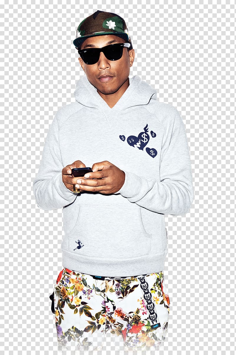 T-shirt Sleeve Fashion White, Pharrell Williams Pic transparent background PNG clipart
